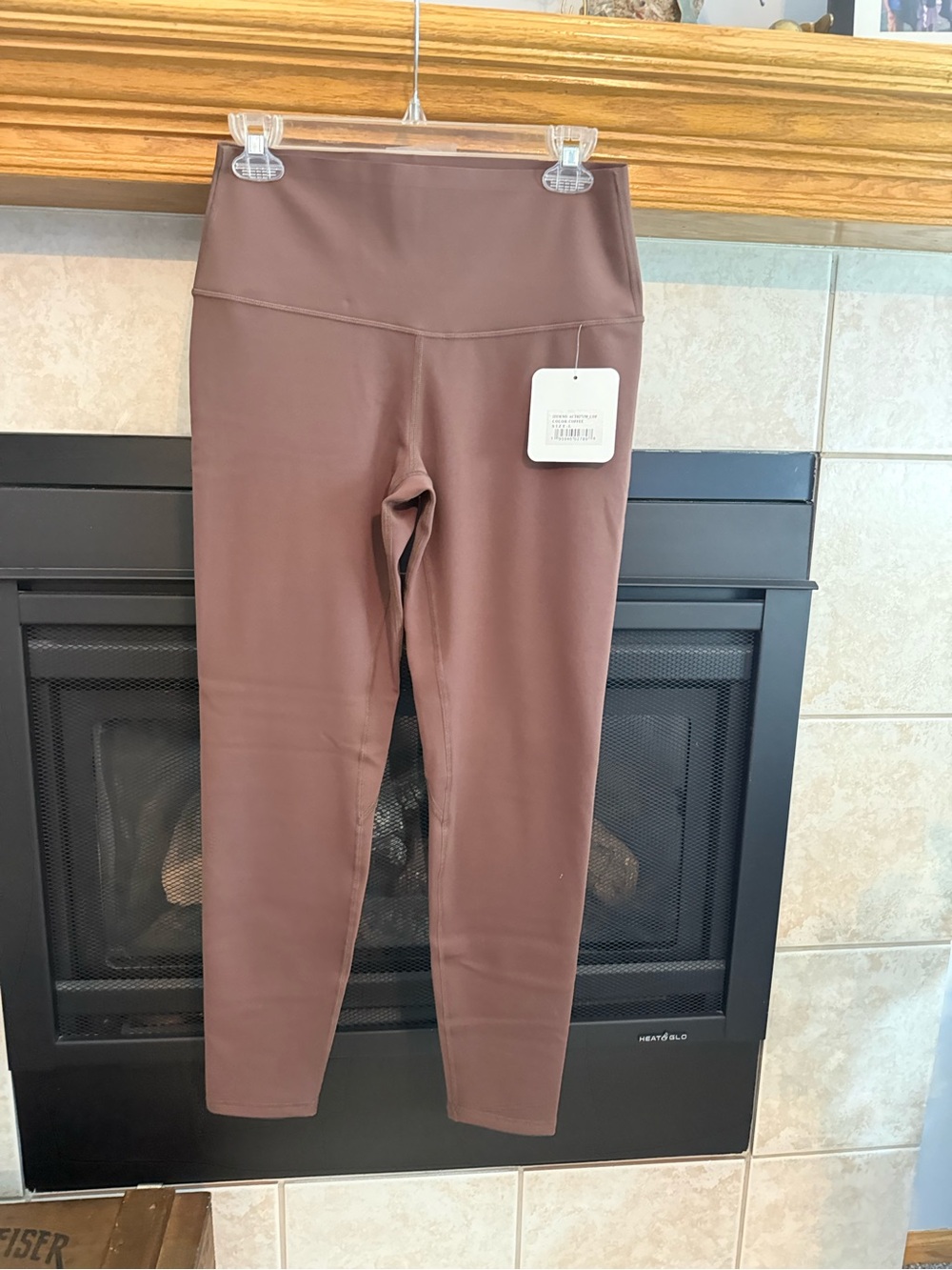 Yelete Brown High-Waist Leggings